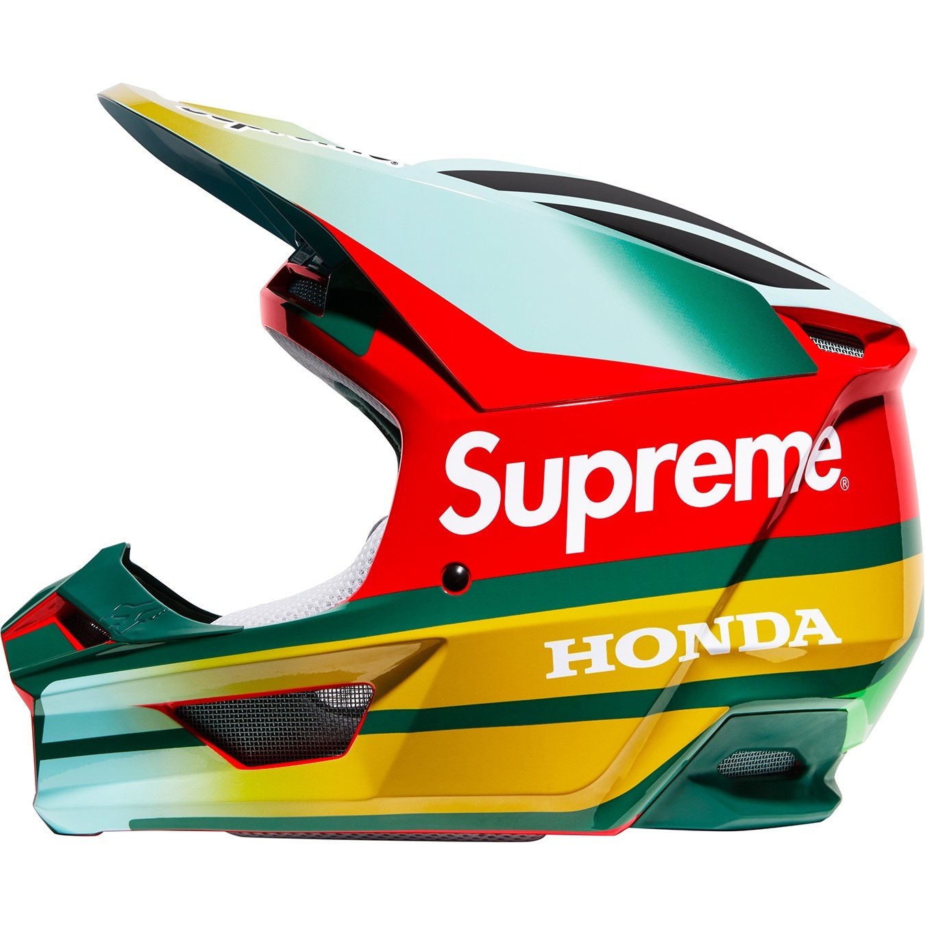 Supreme®/Honda® Fox® Racing V1 Helmet view 3